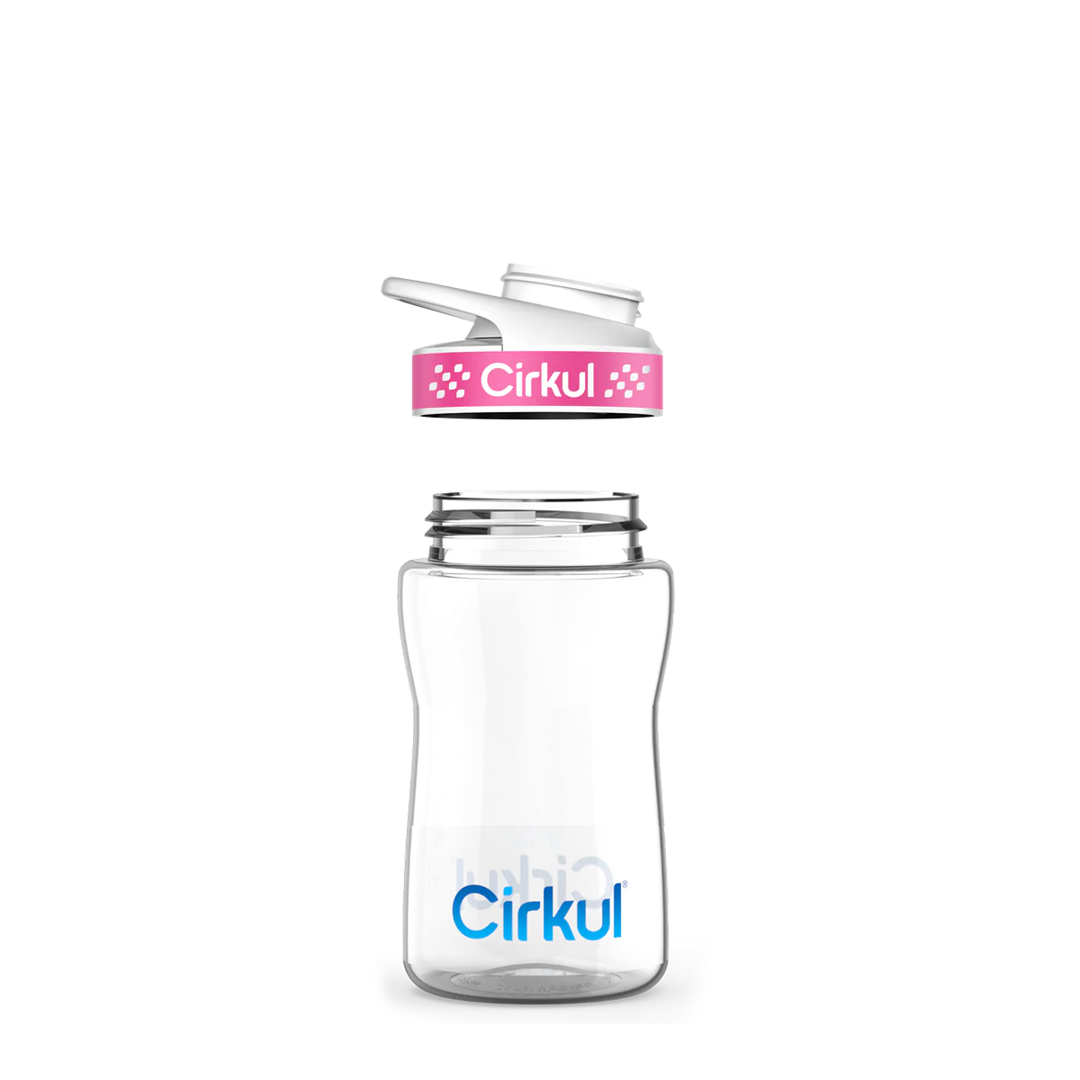 12oz. Plastic Bottle & Comfort Grip Lid - Image 12