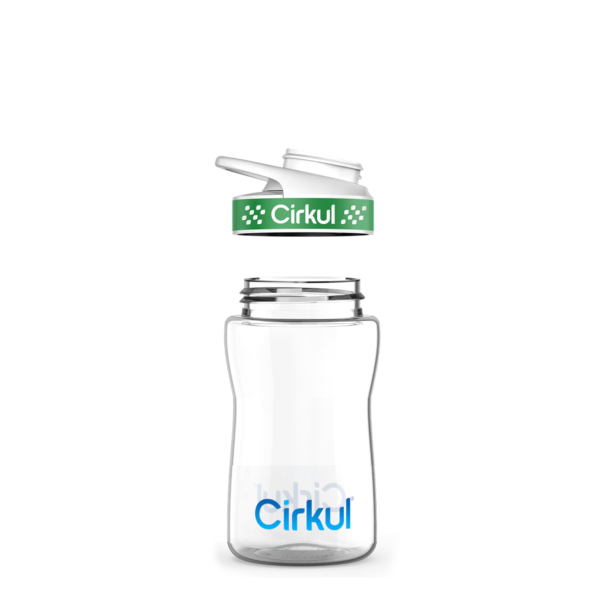 12oz. Plastic Bottle & Comfort Grip Lid - Image 14