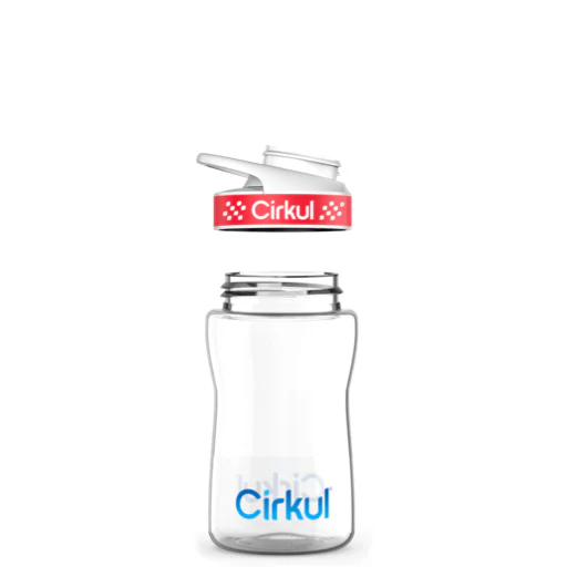 12oz. Plastic Bottle & Comfort Grip Lid - Image 10