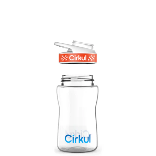 12oz. Plastic Bottle & Comfort Grip Lid - Image 7