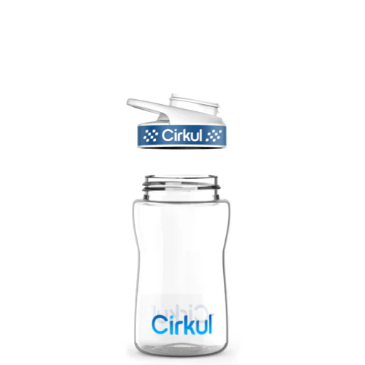 12oz. Plastic Bottle & Comfort Grip Lid - Image 6
