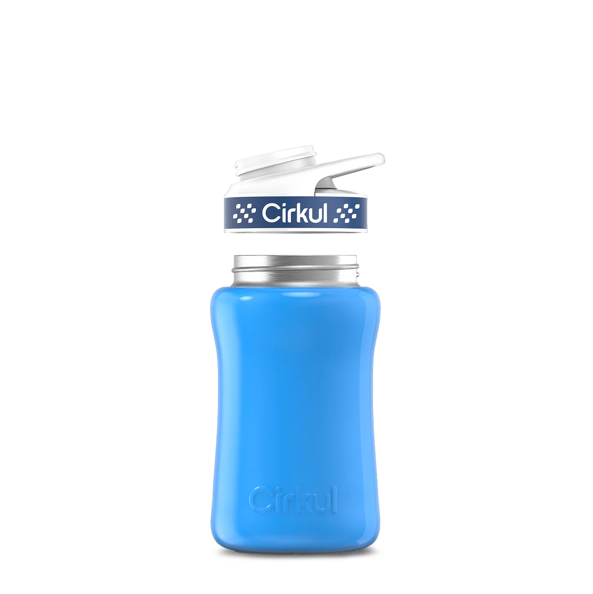 12oz. Stainless Steel Bottle & Comfort Grip Lid - Image 2