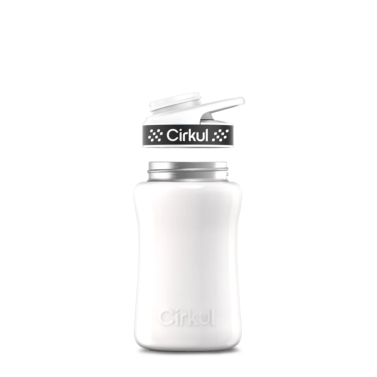 12oz. Stainless Steel Bottle & Comfort Grip Lid - Image 4