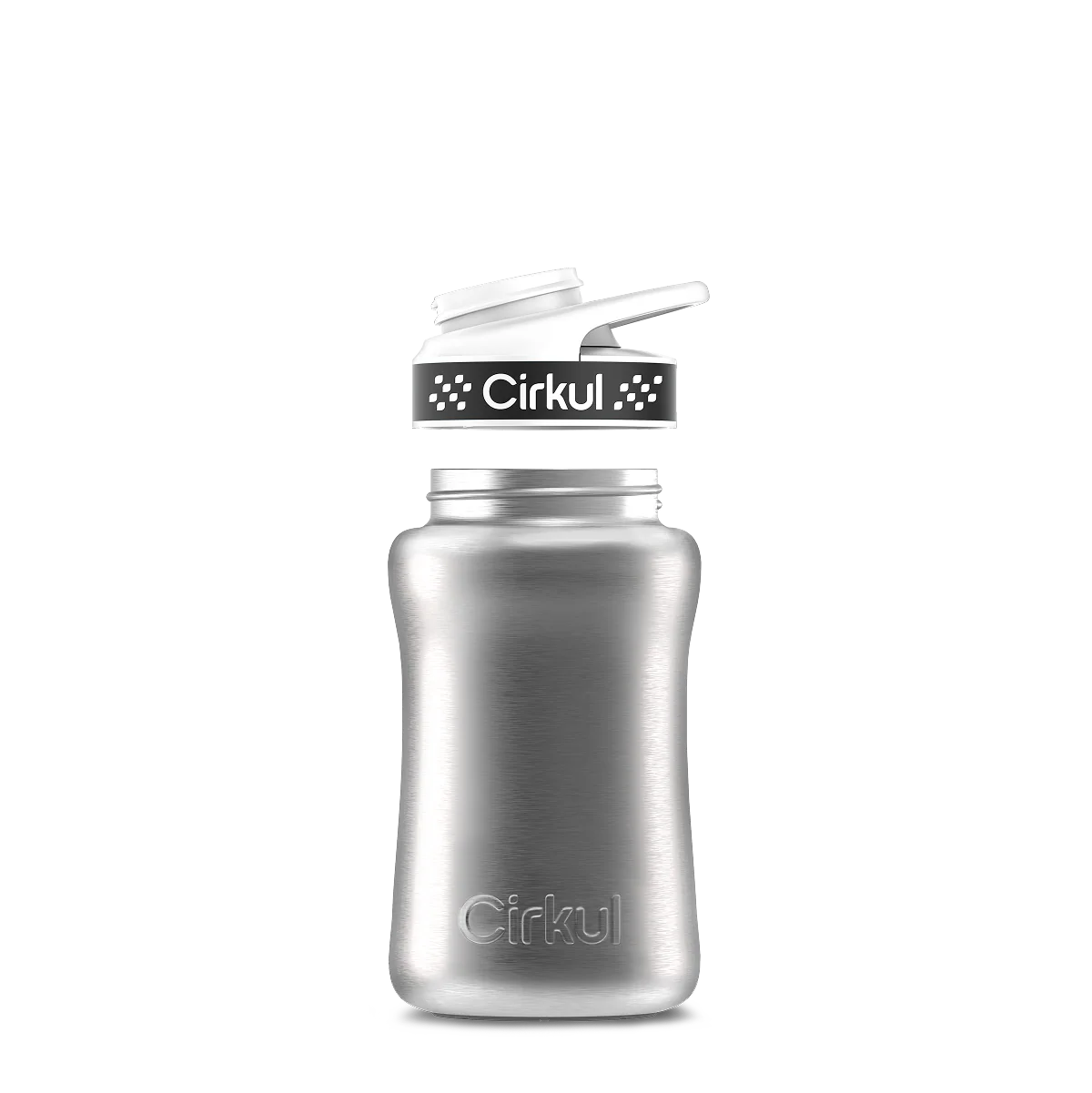 12oz. Stainless Steel Bottle & Comfort Grip Lid - Image 5