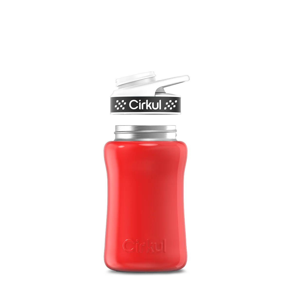 12oz. Stainless Steel Bottle & Comfort Grip Lid - Image 6