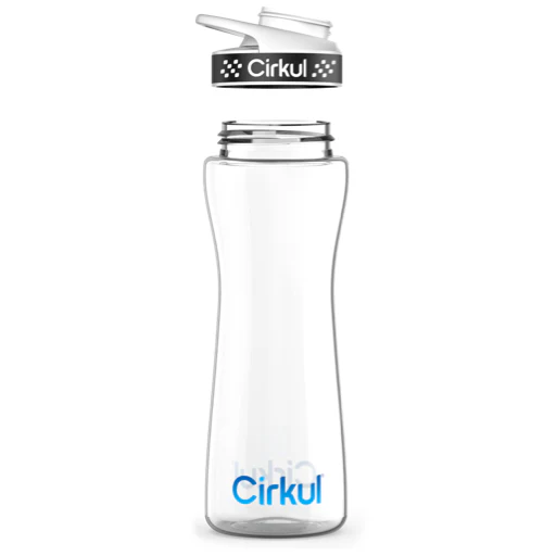 22oz. Plastic Bottle & Comfort Grip Lid - Image 2
