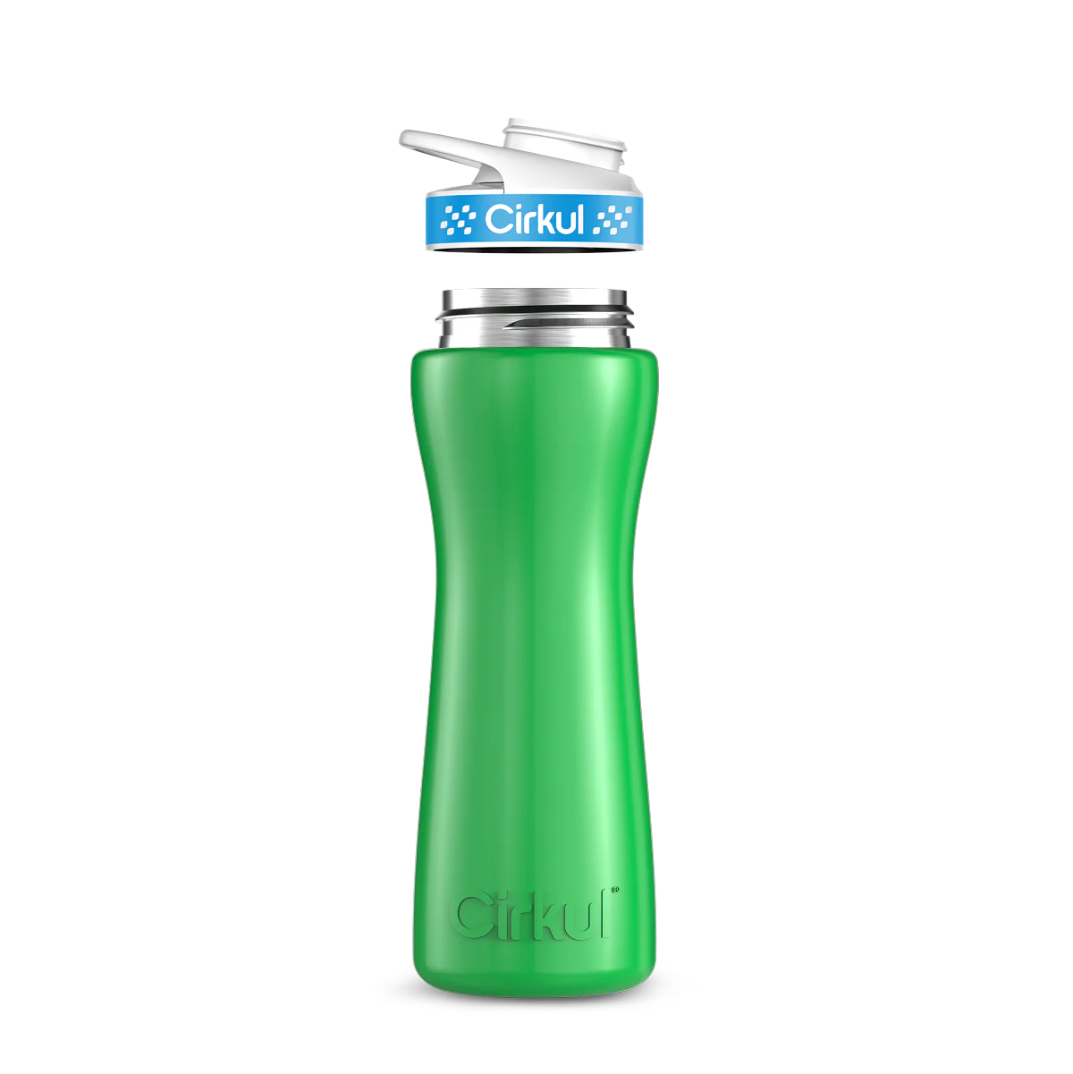22oz. Stainless Steel Bottle & Comfort Grip Lid - Image 3