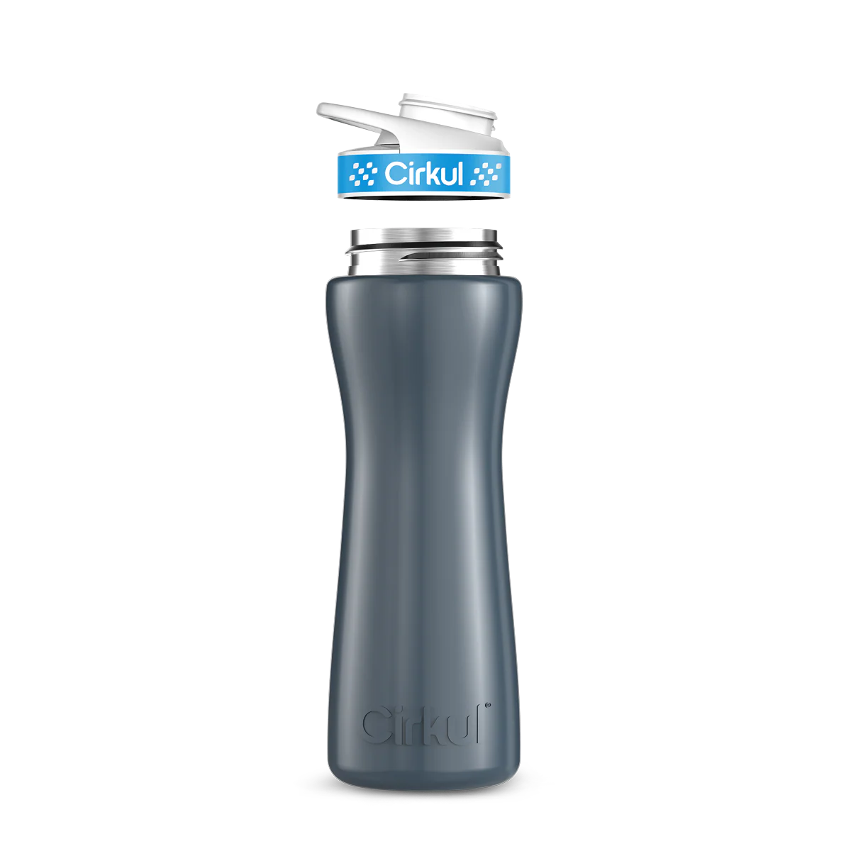 22oz. Stainless Steel Bottle & Comfort Grip Lid - Image 4
