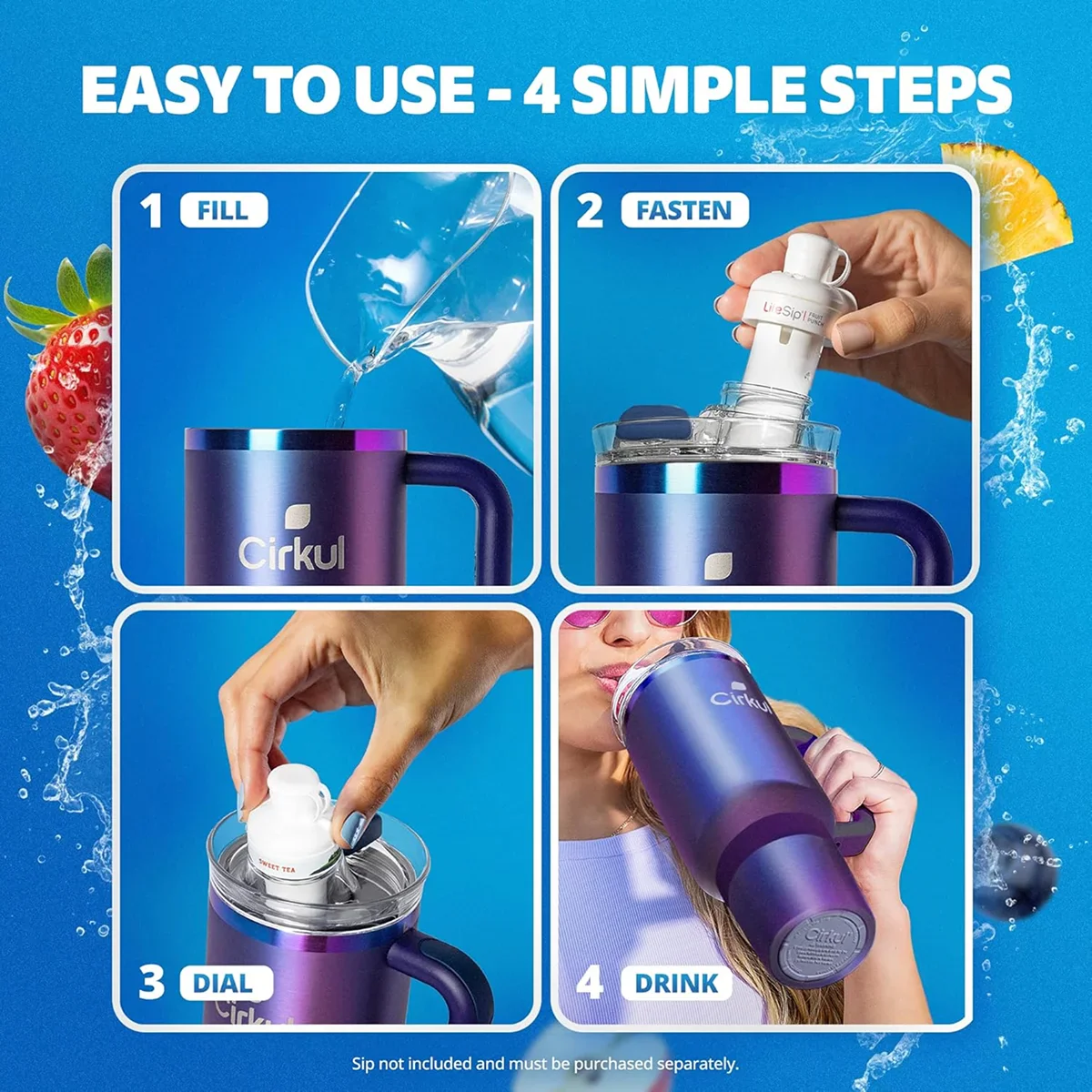 40oz. Chameleon All-Day StrawSip™ Tumbler - Image 4
