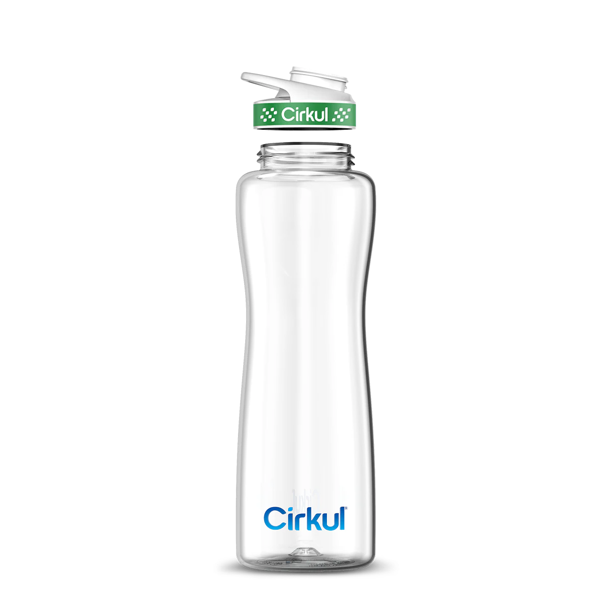 42oz. Plastic Bottle & Comfort Grip Lid - Image 2