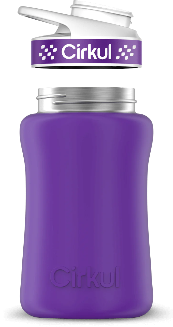 Add-on: 12oz. Stainless Steel Bottle & Comfort Grip Lid - Image 7