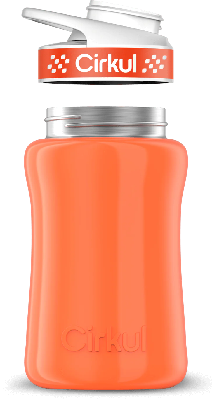 Add-on: 12oz. Stainless Steel Bottle & Comfort Grip Lid - Image 9