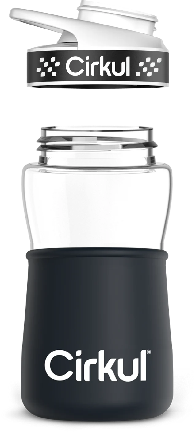 Add-on: 12oz. Plastic Bottle & Comfort Grip Lid + 12oz. Chill Sleeve - Image 2