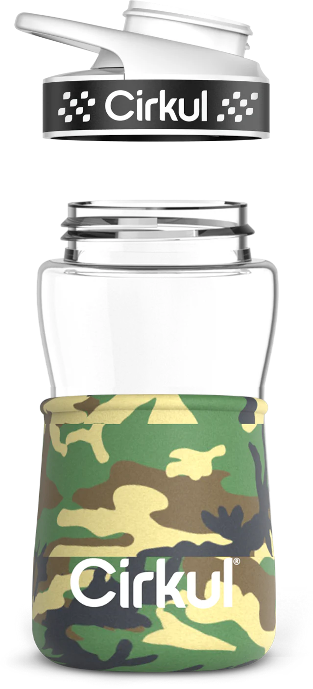 Add-on: 12oz. Plastic Bottle & Comfort Grip Lid + 12oz. Chill Sleeve - Image 3