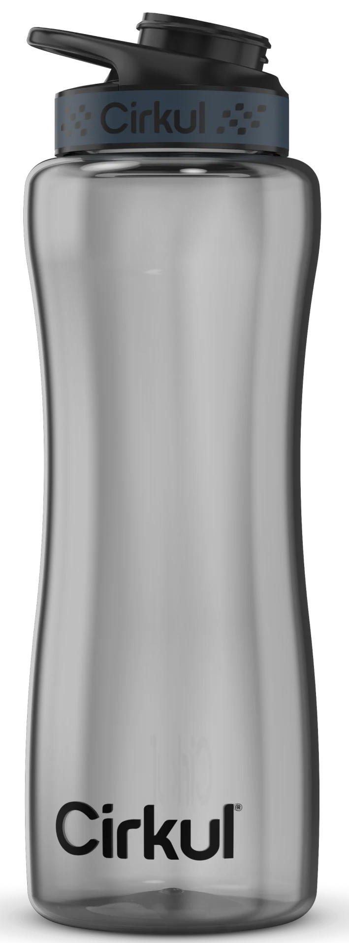 32oz. Black Tint Plastic Cirkul Bottle & Comfort-Grip Lid