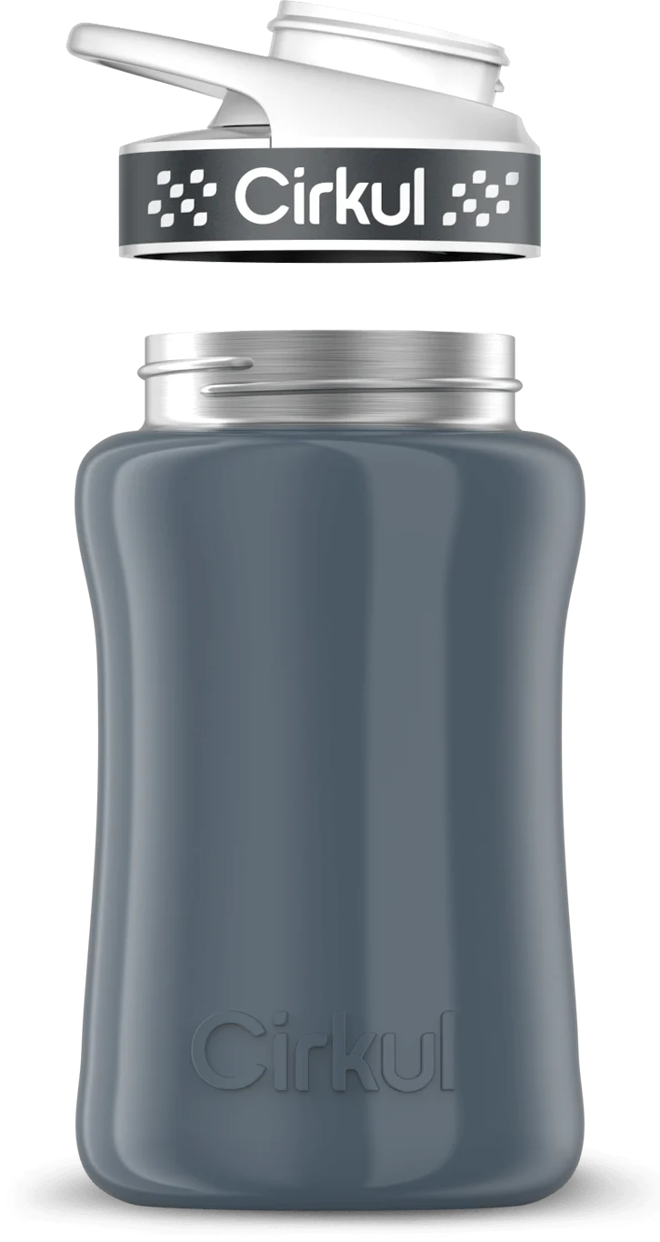 Custom 12oz. Stainless Steel Bottle & Comfort Grip Lid - Image 3