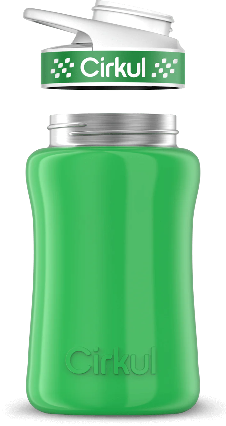 Custom 12oz. Stainless Steel Bottle & Comfort Grip Lid - Image 4