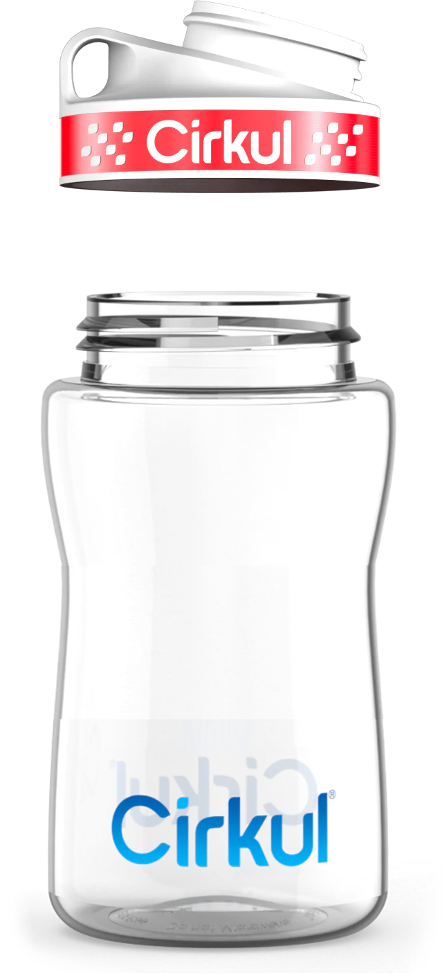 Custom 12oz. Plastic Bottle & Comfort Grip Lid - Image 11