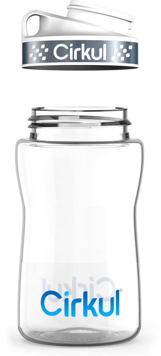 Custom 12oz. Plastic Bottle & Comfort Grip Lid - Image 5