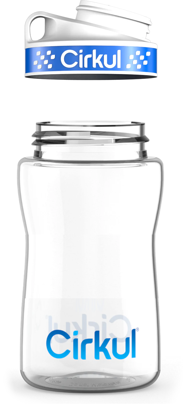 Custom 12oz. Plastic Bottle & Comfort Grip Lid - Image 7