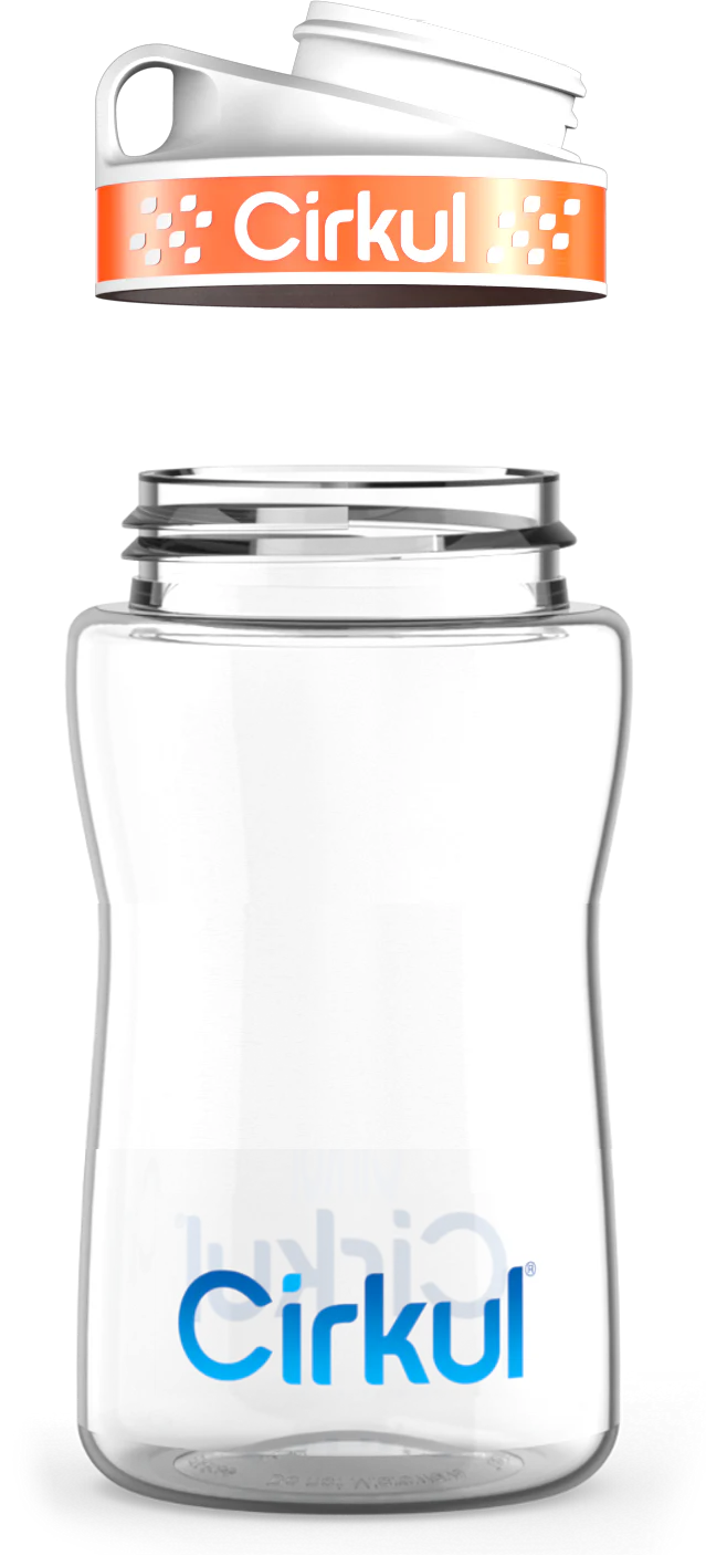 Custom 12oz. Plastic Bottle & Comfort Grip Lid - Image 8