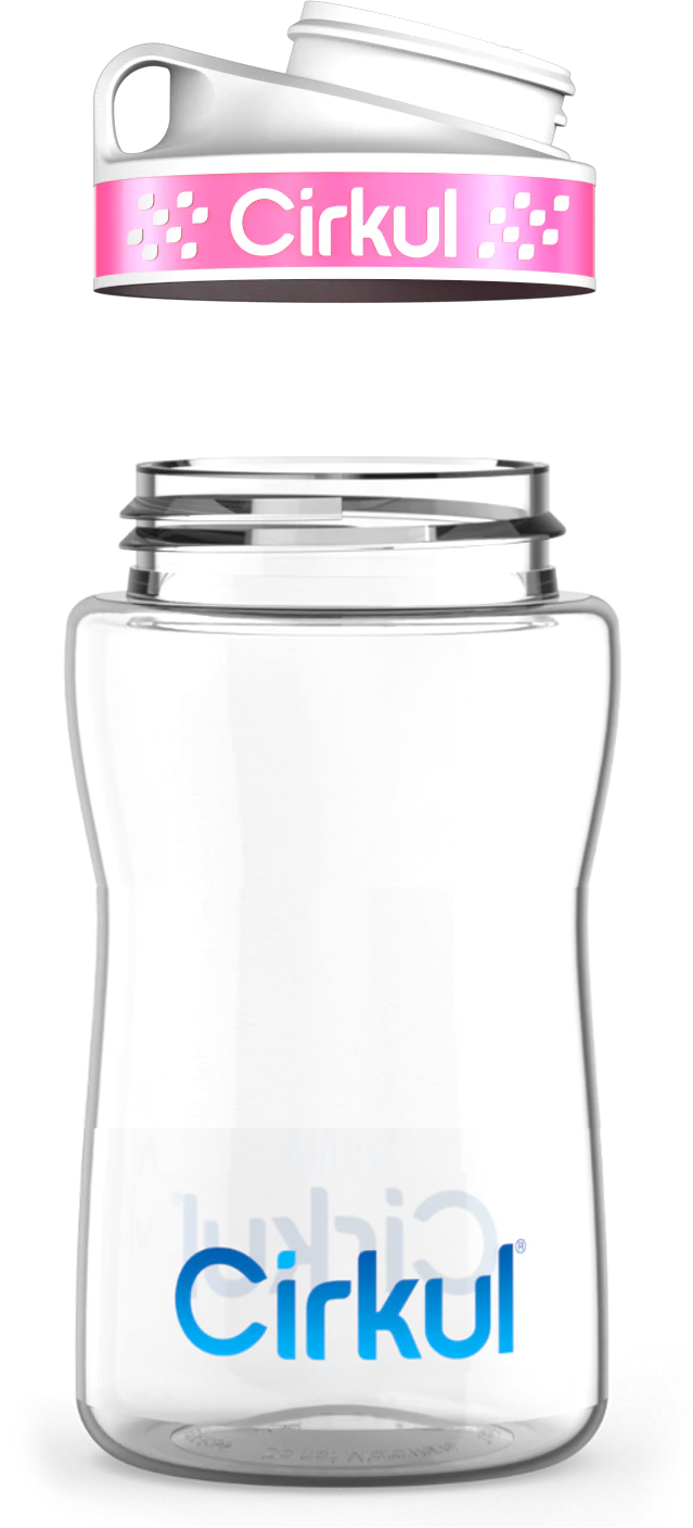Custom 12oz. Plastic Bottle & Comfort Grip Lid - Image 9