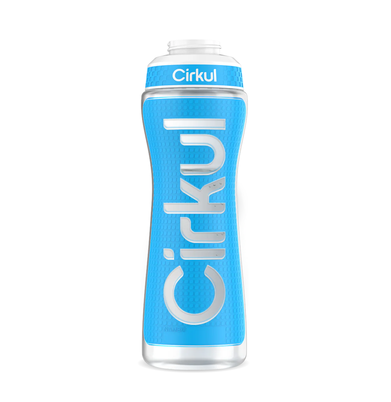 CX: DO NOT USE Limited Edition: 22oz. Blue Grip Squeeze Plastic Bottle with Sport Lid