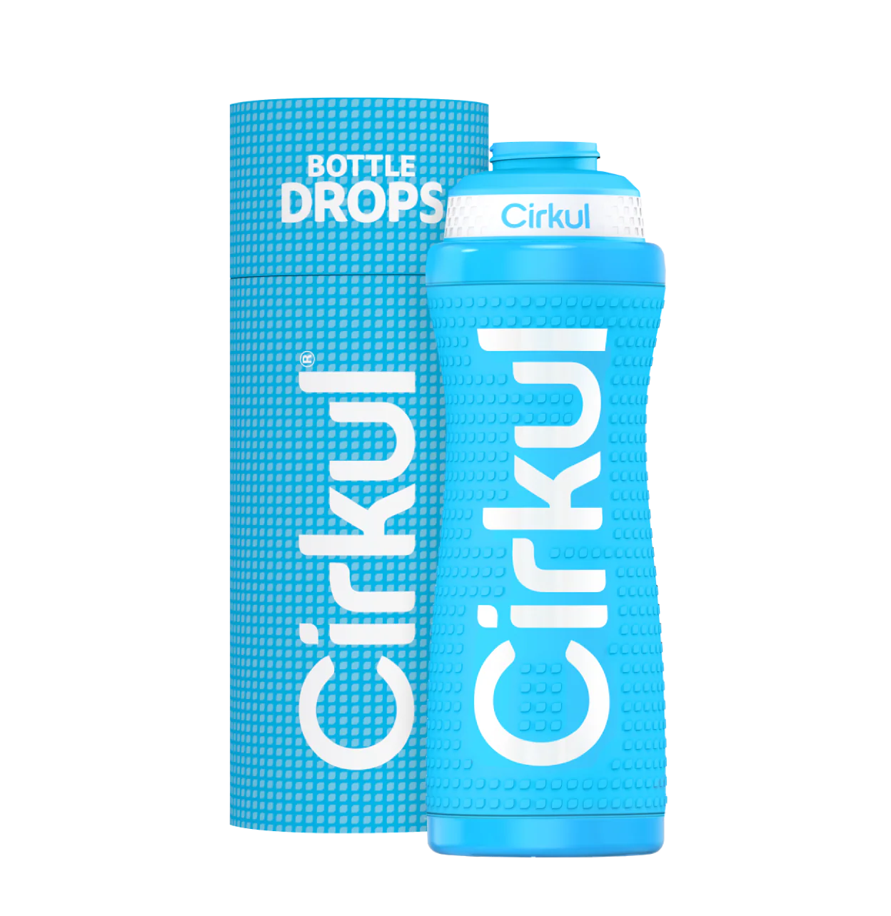CX: DO NOT USE Limited Edition: 22oz. Blue Grip Stainless Steel Bottle & Sport Lid