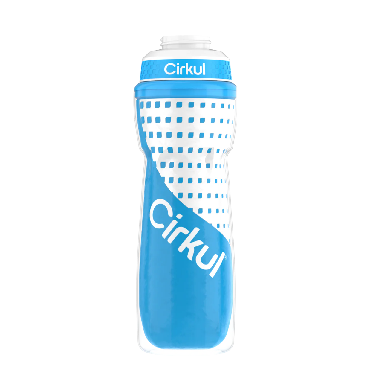 CX: DO NOT USE Limited Edition: 22oz. Blue Insulated Squeeze Plastic Bottle & Sport Lid