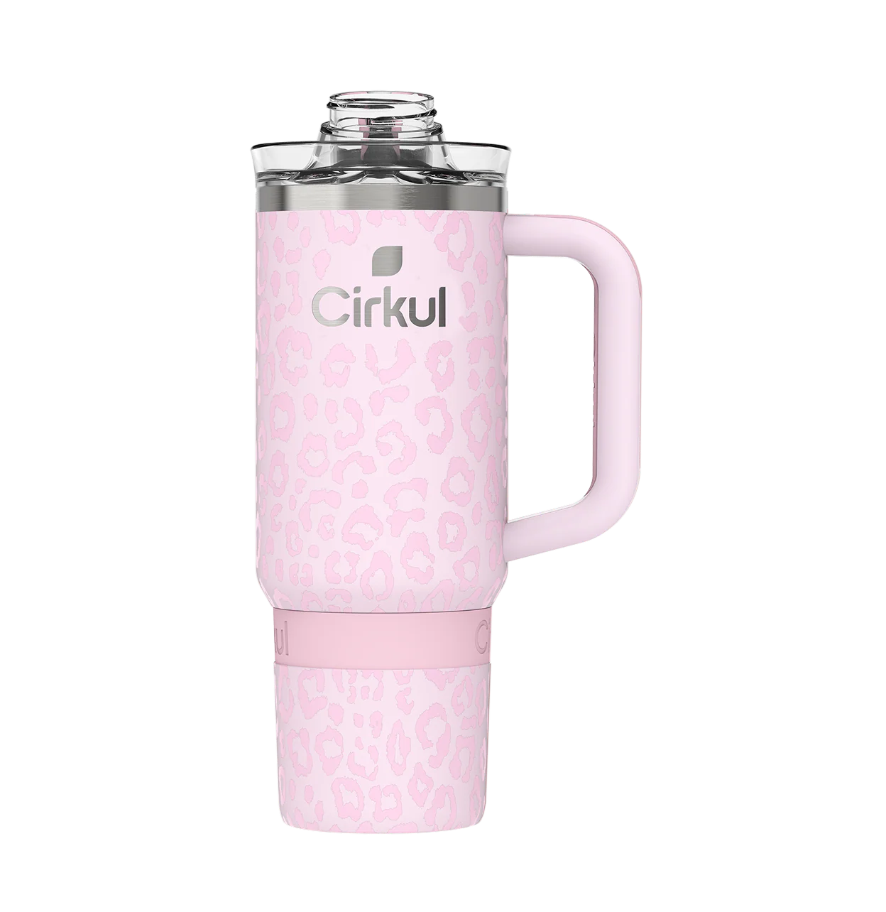 CX: Limited Edition: 30oz. Azalea Leopard Travel StrawSip™ Tumbler