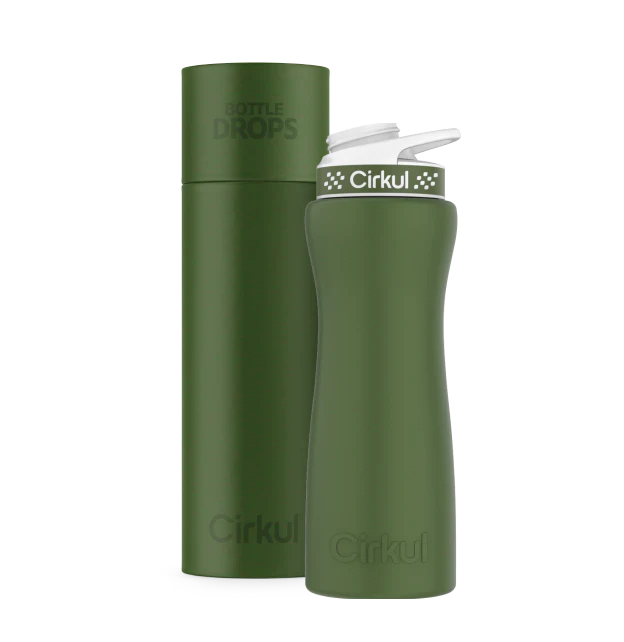 CX: DO NOT USE Limited Edition: Matte Dark Green 22oz. Stainless Steel Bottle & Lid