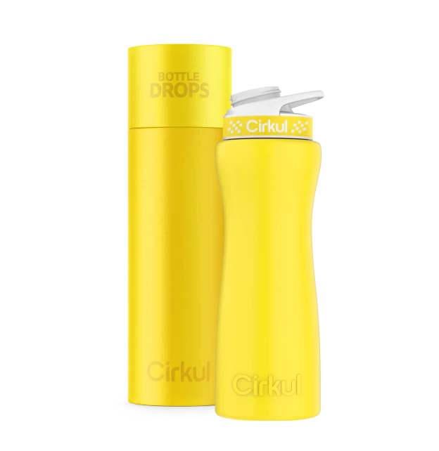 CX: Limited Edition: Matte Yellow 22oz. Stainless Steel Bottle & Lid
