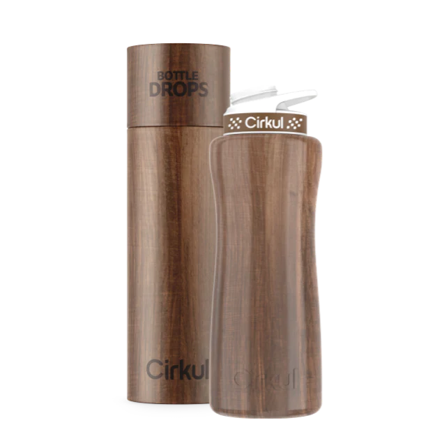 CX: Limited Edition: Woodgrain 32oz. Stainless Steel Bottle & Lid