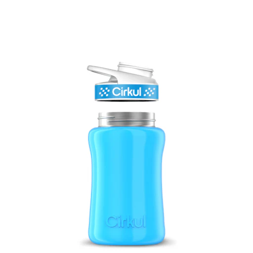 12oz. Stainless Steel Bottle & Comfort Grip Lid - Image 3