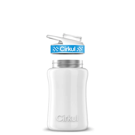 12oz. Stainless Steel Bottle & Comfort Grip Lid - Image 6