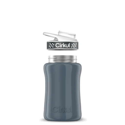 12oz. Stainless Steel Bottle & Comfort Grip Lid - Image 7