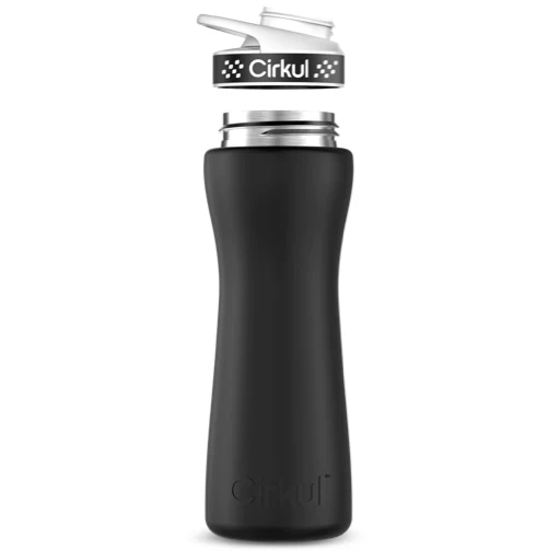 22oz. Stainless Steel Bottle & Comfort Grip Lid - Image 2