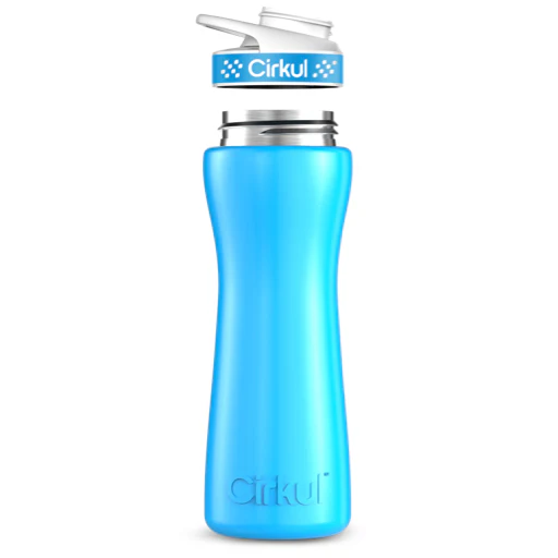 22oz. Stainless Steel Bottle & Comfort Grip Lid - Image 3