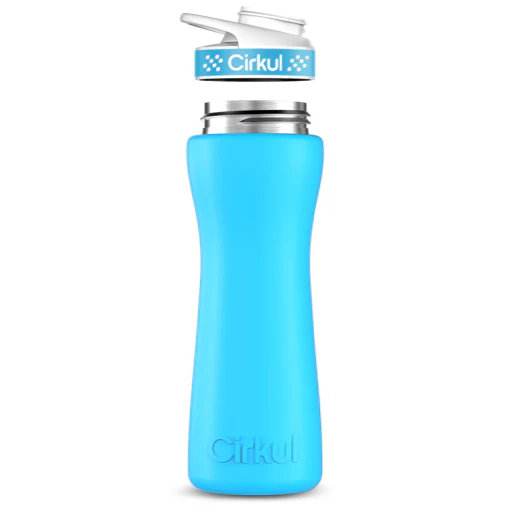 22oz. Stainless Steel Bottle & Comfort Grip Lid - Image 4