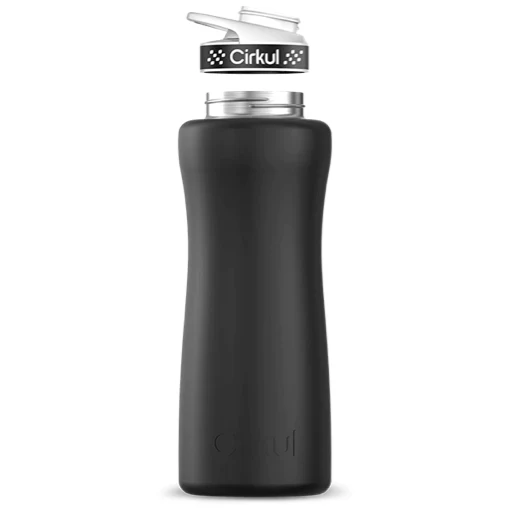32oz. Stainless Steel Bottle & Comfort Grip Lid - Image 2