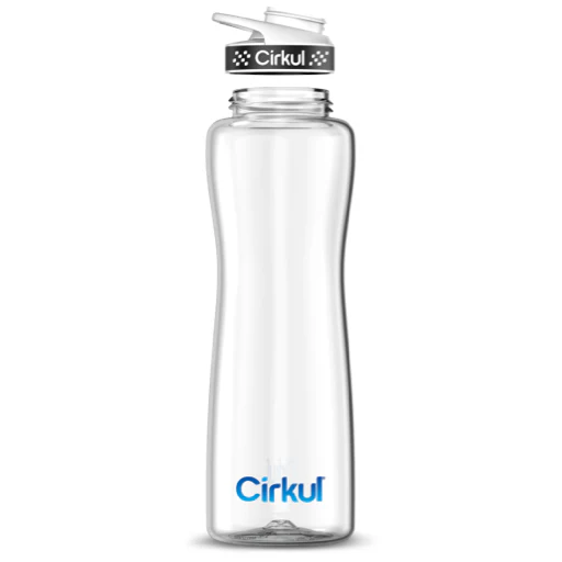 42oz. Plastic Bottle & Comfort Grip Lid - Image 2